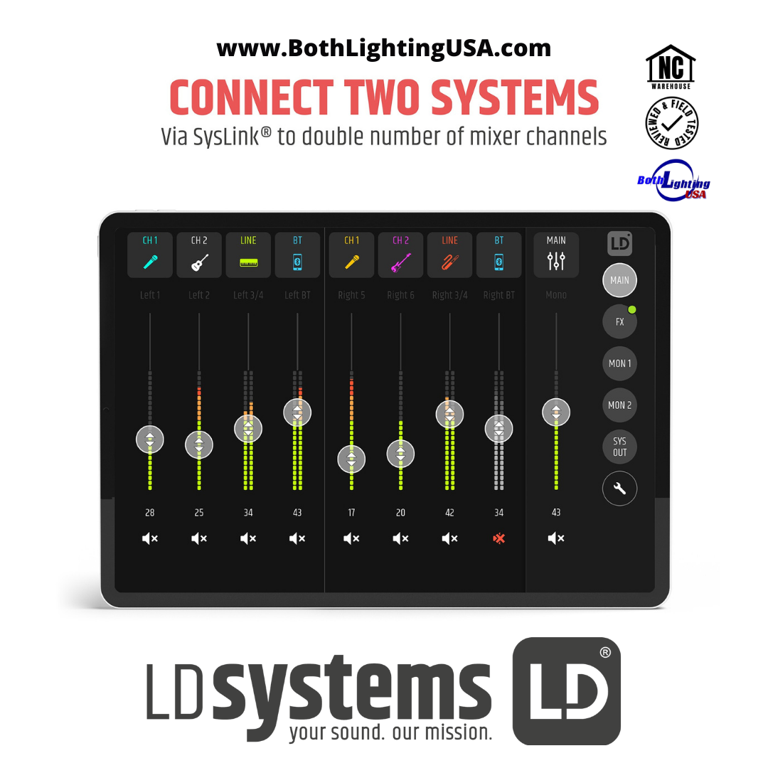 MAUI® 28 G3 MIX - Portable cardioid powered column PA system 1000 W