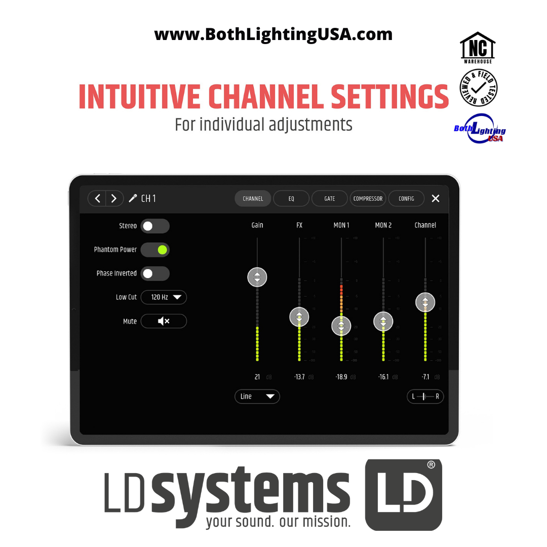 MAUI® 28 G3 MIX - Portable cardioid powered column PA system 1000 W