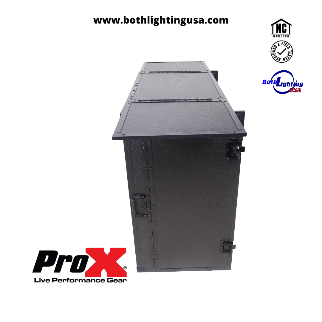 ProX Folding DJ Table (XS-DJSTNBL)
