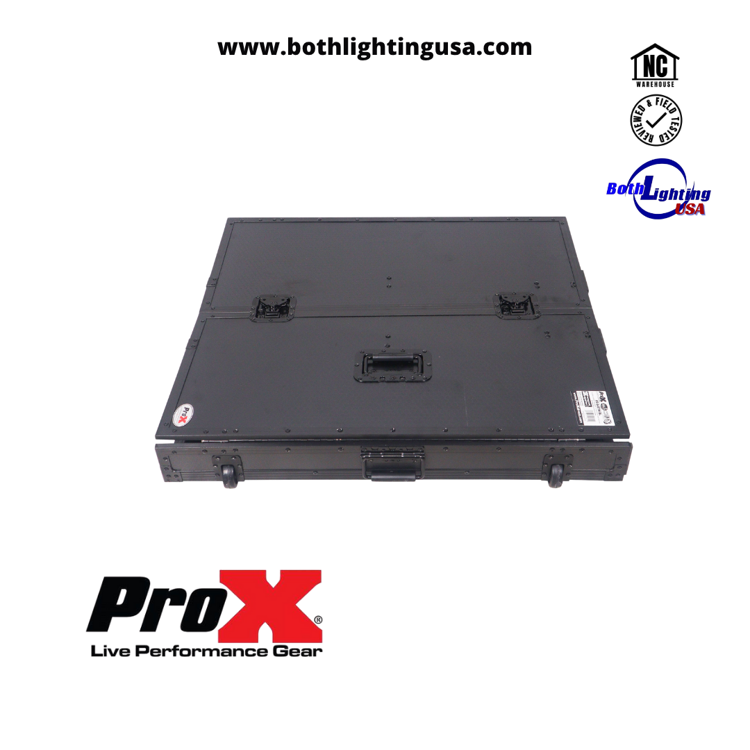 ProX Folding DJ Table (XS-DJSTNBL)