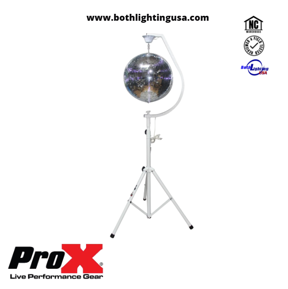 Mirror Ball Hook with 1 RPM Motor (Fits 16"–20" Balls)