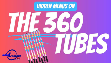 Hidden Menus on the 360 Tubes