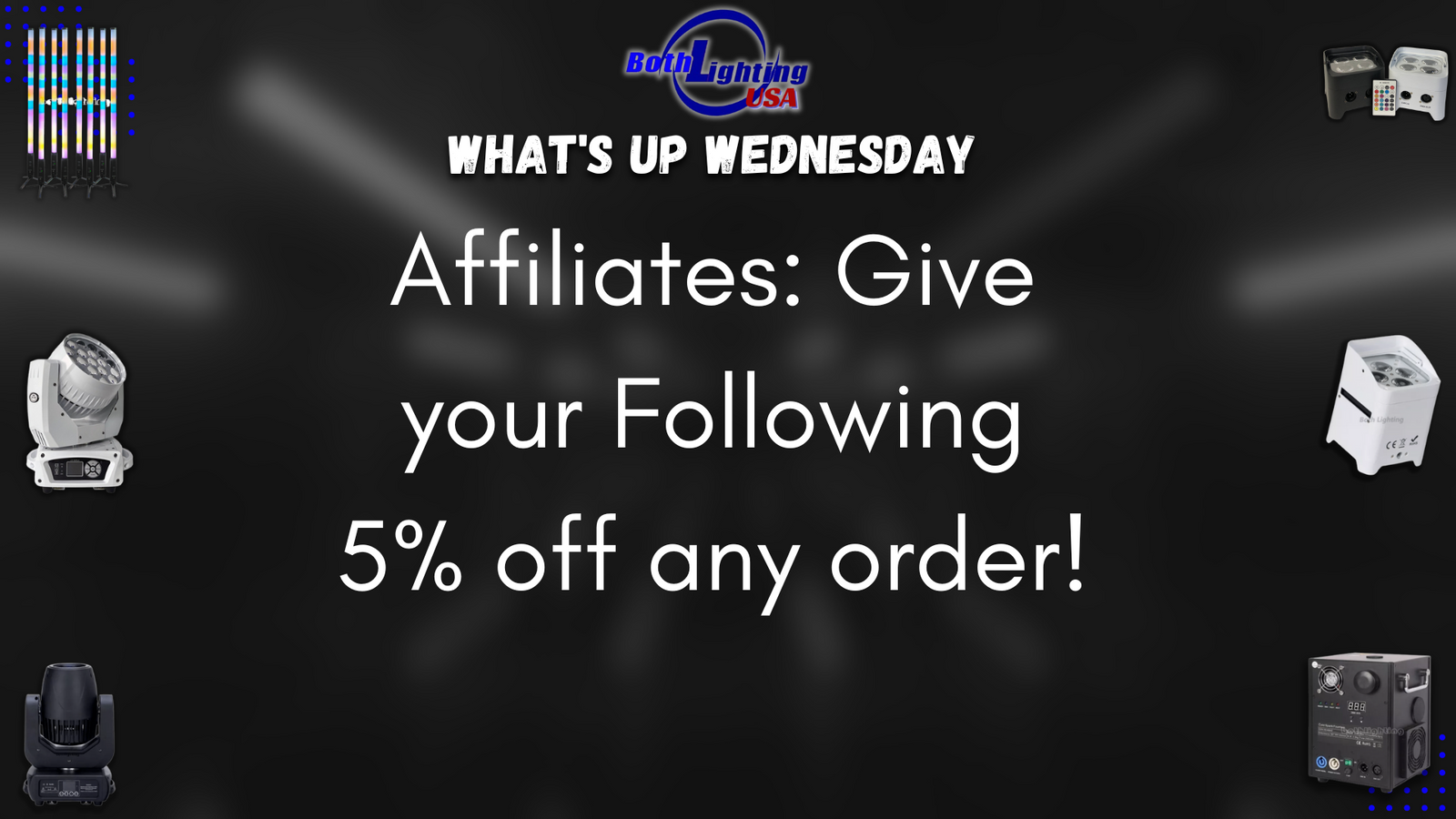 Become a Affiliate and Give 5% off!