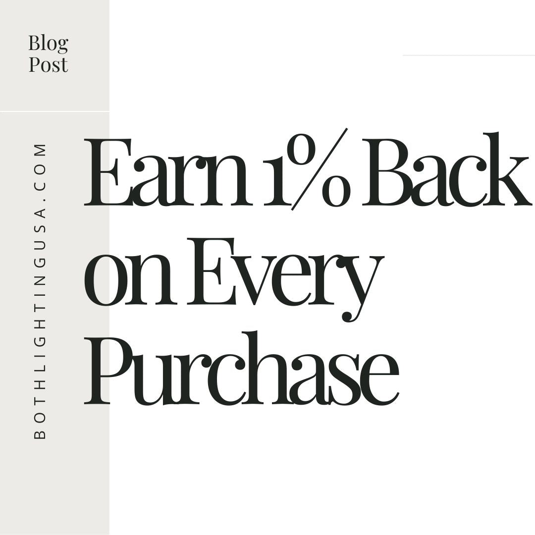 Earn 1% Back on Every Purchase
