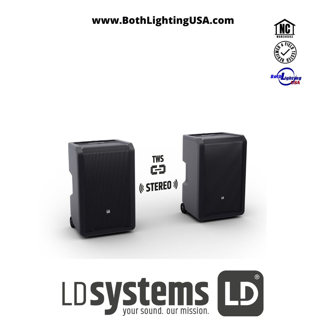 LD Systems ANNY 10 Battery-Powered Bluetooth 10" PA Speaker