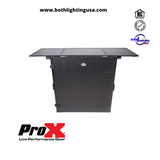 ProX Folding DJ Table (XS-DJSTNBL)