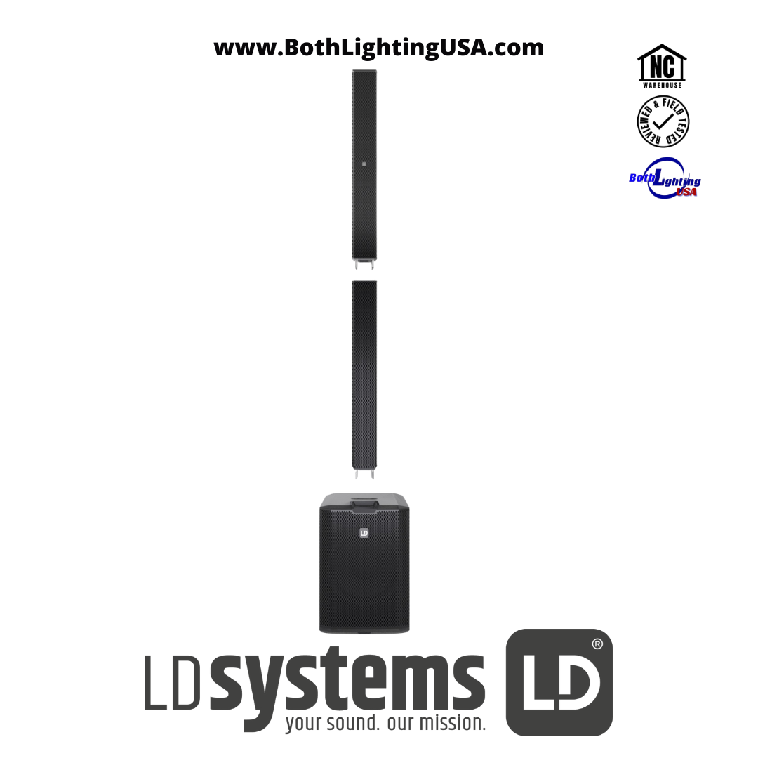 MAUI® 28 G3 MIX - Portable cardioid powered column PA system 1000 W