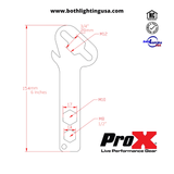 Pro-X Multi-Function Monkey Wrench (Pink)