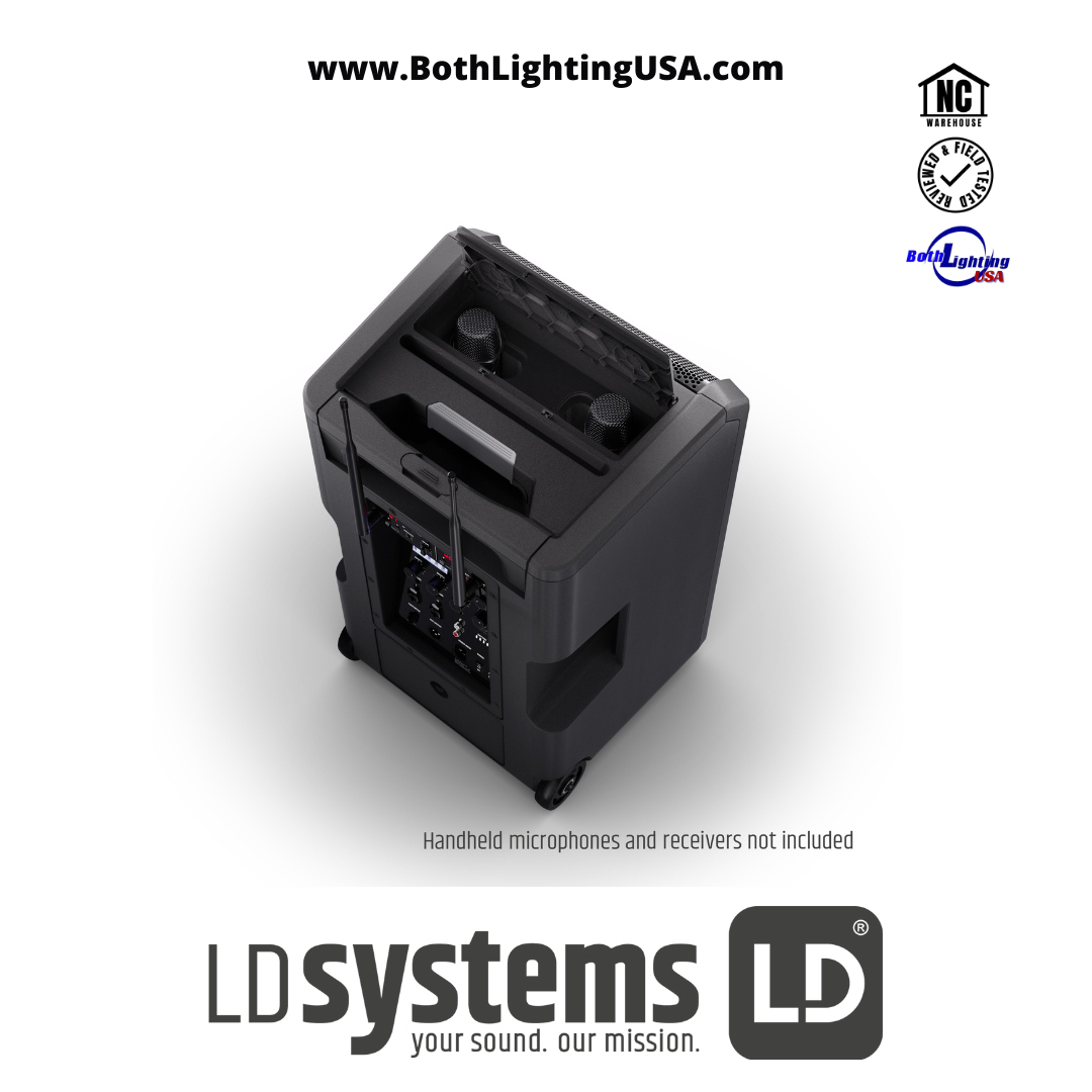 LD Systems ANNY 10 Battery-Powered Bluetooth 10" PA Speaker