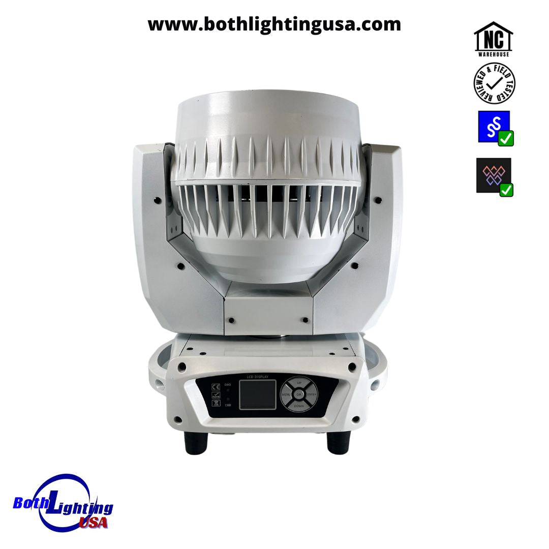 Aura1915 LED Wash Light – Powerful Color Wash with Zoom & DMX