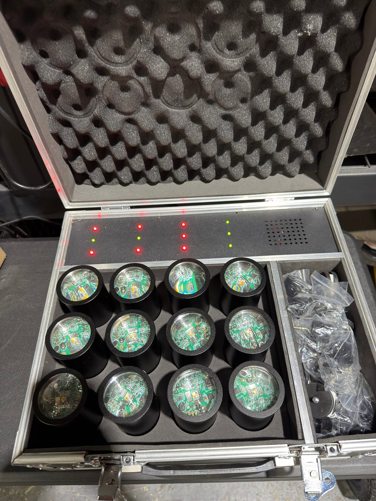Chroma Cannon | Black 12-Unit Road Case – Used