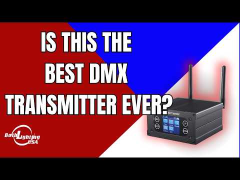 FIRST LOOK at our new Wireless DMX Transmitter
