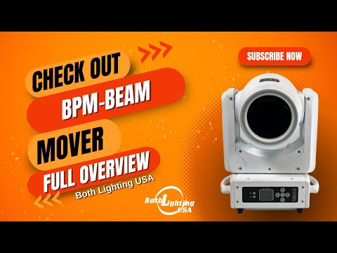 BPM-Beams Mover Bundle | Pair + Polaris/Atlas Stands + Mounts