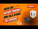 Mini Cold Spark Fountains (Battery-Powered)