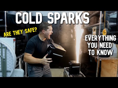 Cold Spark Bundle | Fountain Pair + Road Case + Indoor Powder