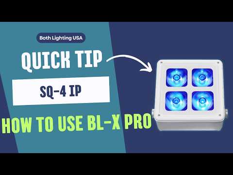 How To Use BL-X Pro on the SQ-4 IP