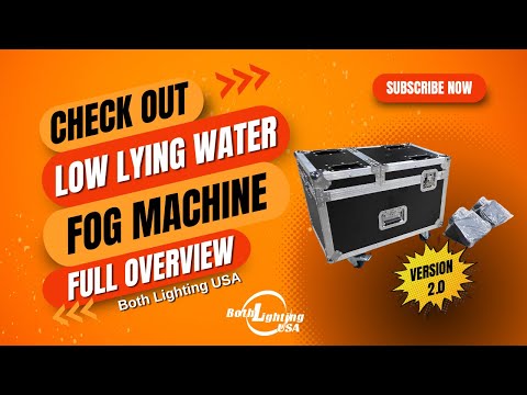 Low Lying Water Fog Machine (Version 2.0)