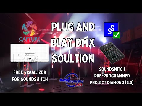 SoundSwitch Pre Programmed DMX Project (Diamond 3.0)