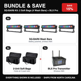 Bundle & Save - SQ-BAR9 Kit: 2 Soft Bags (4 Wash Bars) + BLX Pro