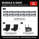 Bundle & Save - SQ-BAR9 Kit: 2 Charging Cases (12 Wash Bars) + BLX Pro
